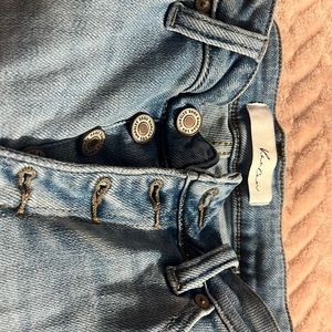 Kancan ButtonFly Flair Jeans